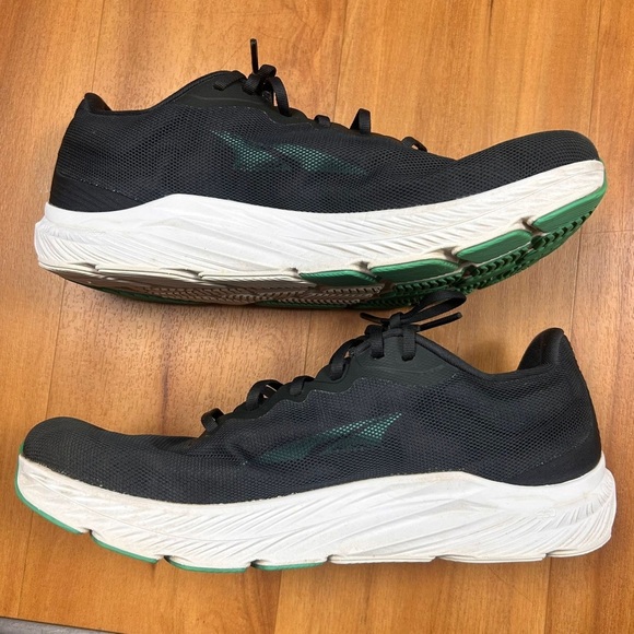 Altra Rivera 3 Men’s Running Shoes Black Green Size 9 US Zero Drop Neutral - Picture 4 of 8